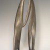-Dudley Pratt Hand-in-Hand Sculpture 1962 14 inch Pewter