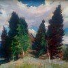 Walter A Bailey High Mountain Taos, New Mexico Area Spring Meadow c1928 20x25 oil on canvas